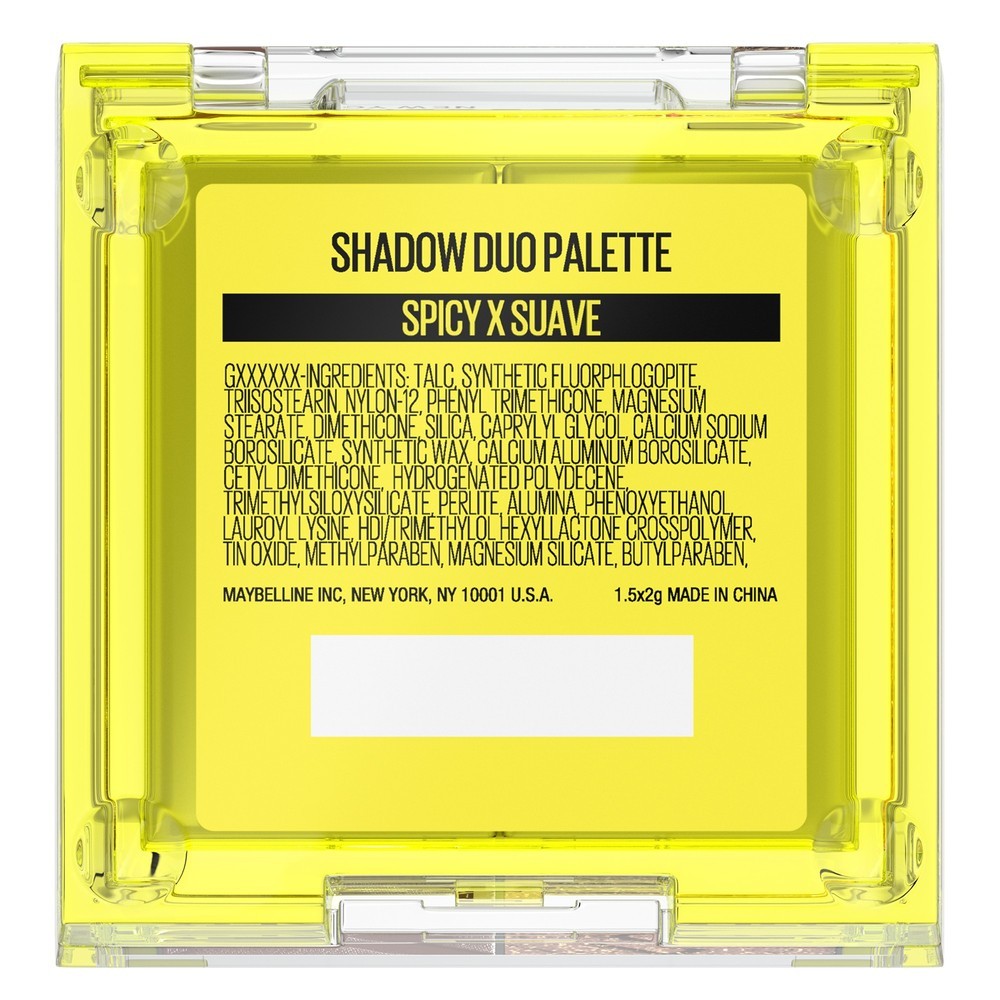 COLOR RIVALS SPICY X SUAVE SOMBRAS PARA OJOS - MAYBELLINE