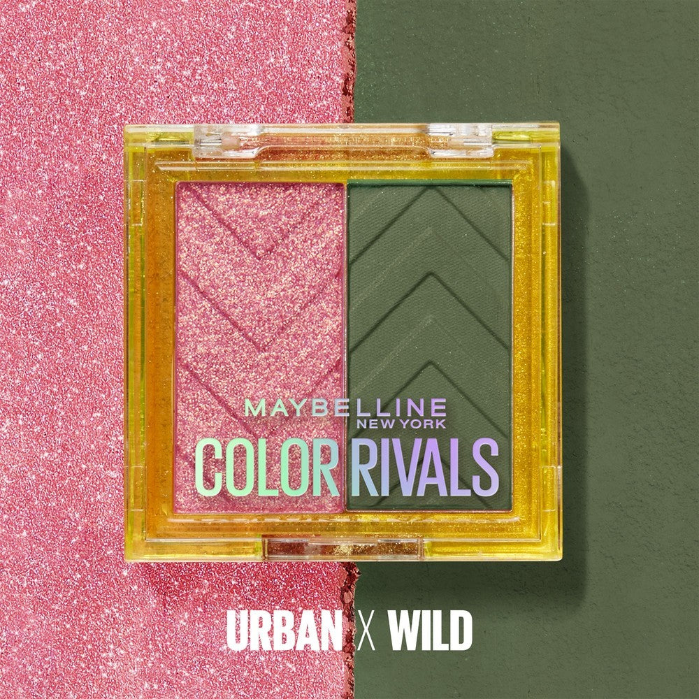 COLOR RIVALS URBAN X WILD SOMBRAS PARA OJOS - OUTLET MAYBELLINE