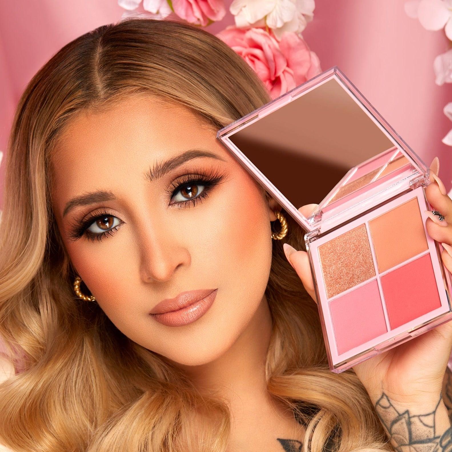 CUARTETO DE RUBORES KEEP ME BLUSHIN 4 EVER - BEAUTY CREATIONS