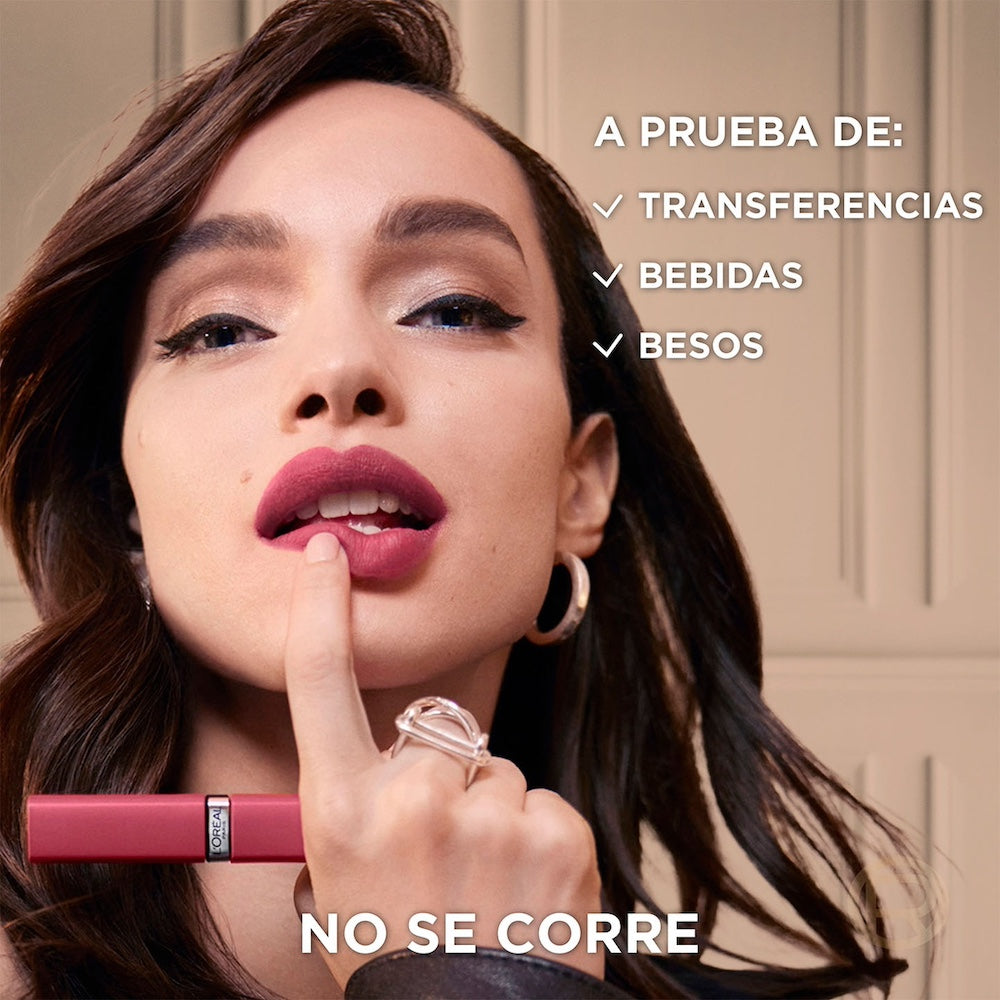 LABIAL LÍQUIDO INFALLIBLE LE MATTE RESISTANCE NUDES - LOREAL PARIS
