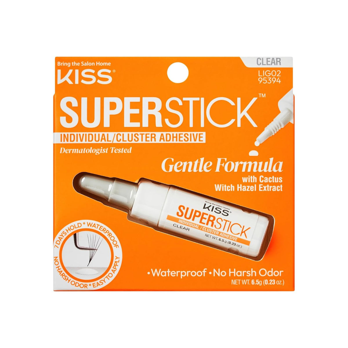 ADHESIVO PARA PESTAÑAS EXTENDED WEAR TRANSPARENTE - KISS