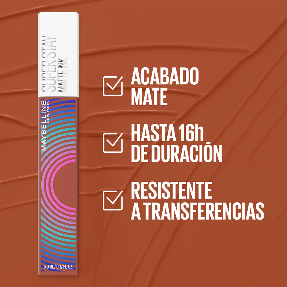 SUPERSTAY MATTE INK LABIAL LÍQUIDO AMAZONIAN - OUTLET MAYBELLINE