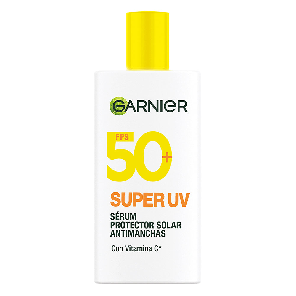 SUPER UV PROTECTOR SOLAR FACIAL FLUIDO ANTI OLEOSIDAD VITAMIN C - GARNIER SKIN ACTIVE