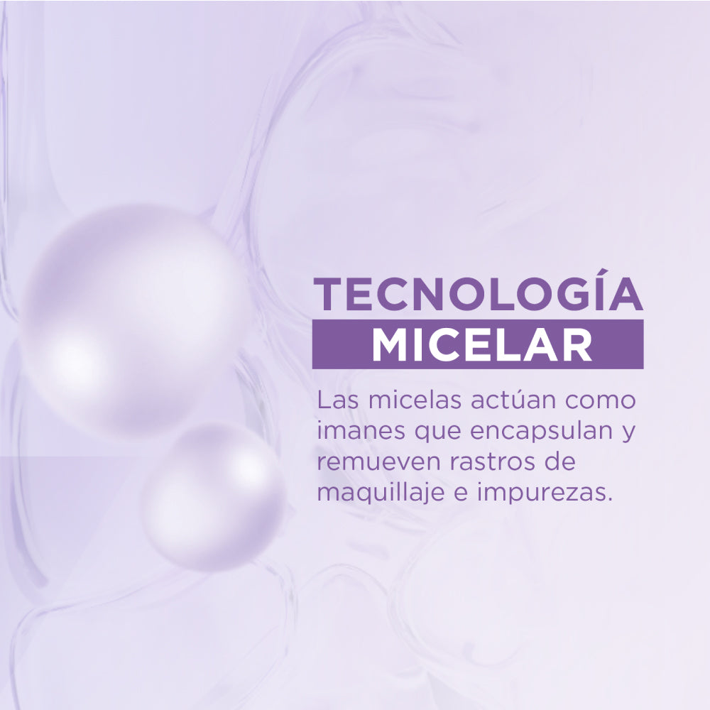 AGUA MICELAR ACIDO HIALURONICO - LOREAL DERMO EXPERTISE