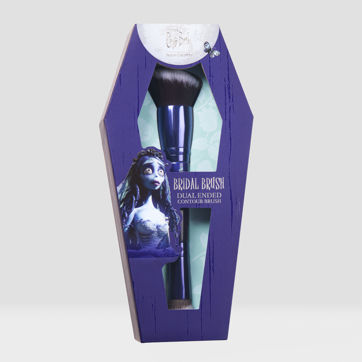 CORPSE BRIDE BROCHA DOBLE PARA CONTORNO BRIDAL BRUSH - BEAUTY CREATIONS X TIM BURTONS