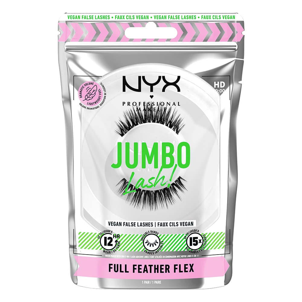 JUMBO LASH FULL FEATHER FLEX - OUTLET NYX PROFESSIONAL MAKEUP