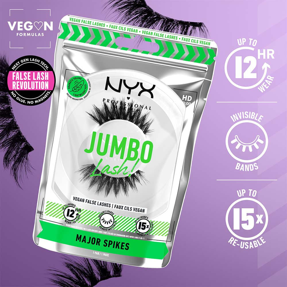 JUMBO LASH MAJOR SPIKES - OUTLET NYX PROFESSIONAL MAKEUP