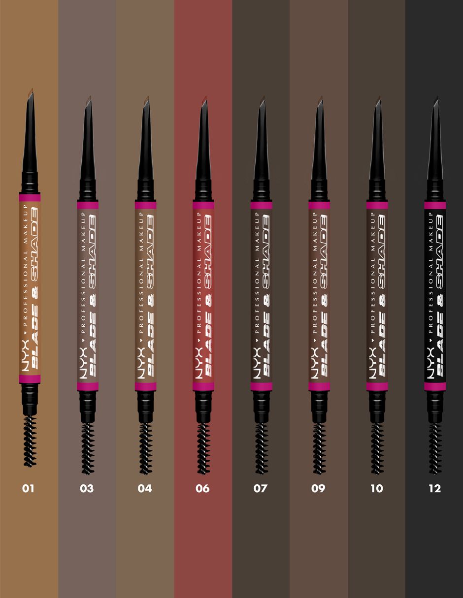 LÁPIZ PARA CEJAS NANO BLADE & SHADE - NYX PROFESSIONAL MAKEUP