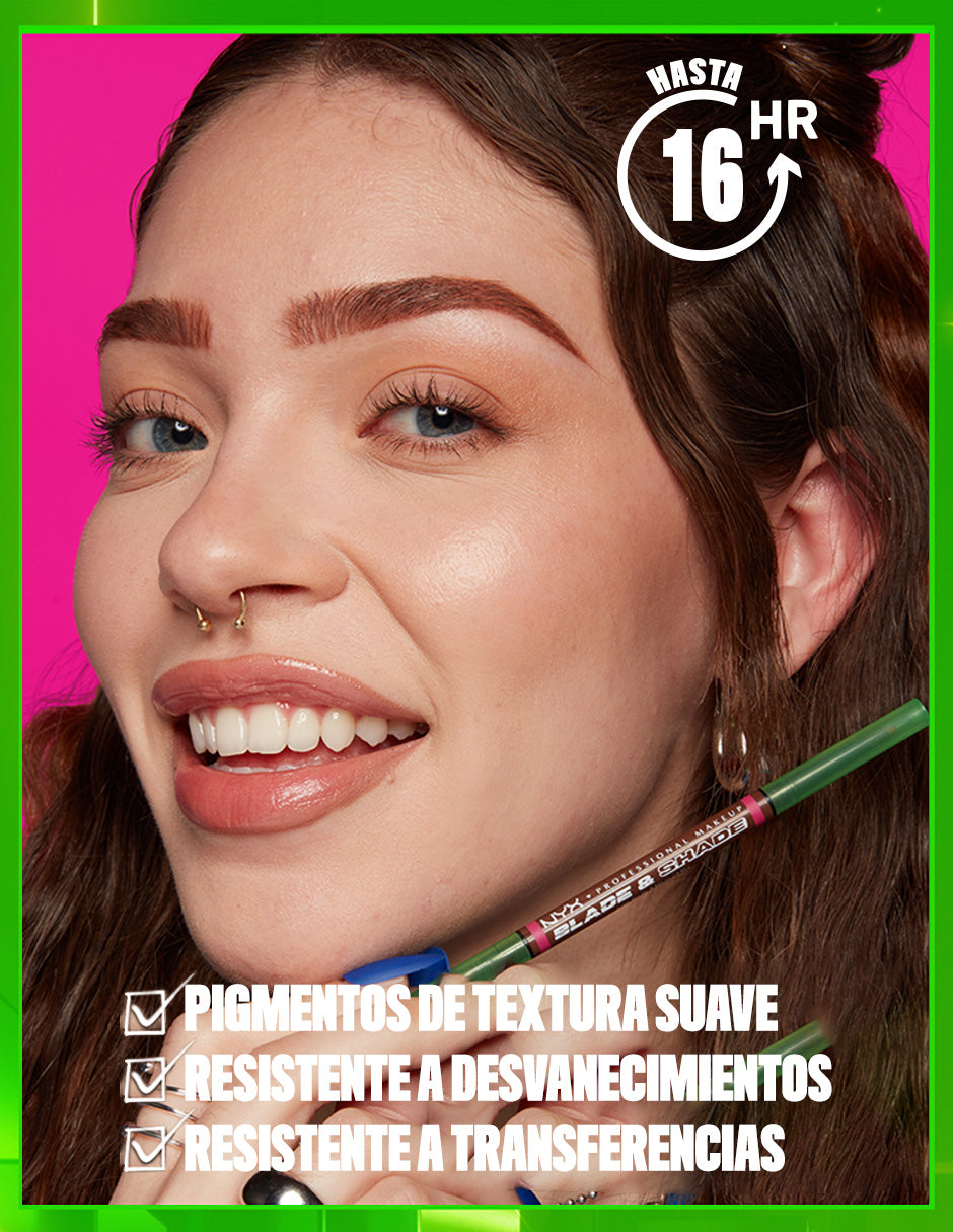LÁPIZ PARA CEJAS NANO BLADE & SHADE - NYX PROFESSIONAL MAKEUP
