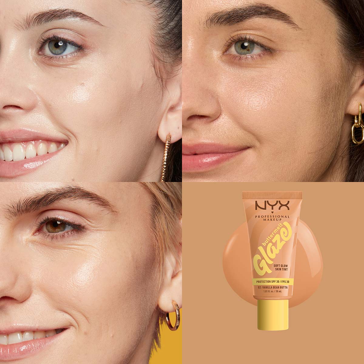 TINTA DE MAQUILLAJE GLAZE TINT SPF 30 - NYX PROFESSIONAL MAKEUP