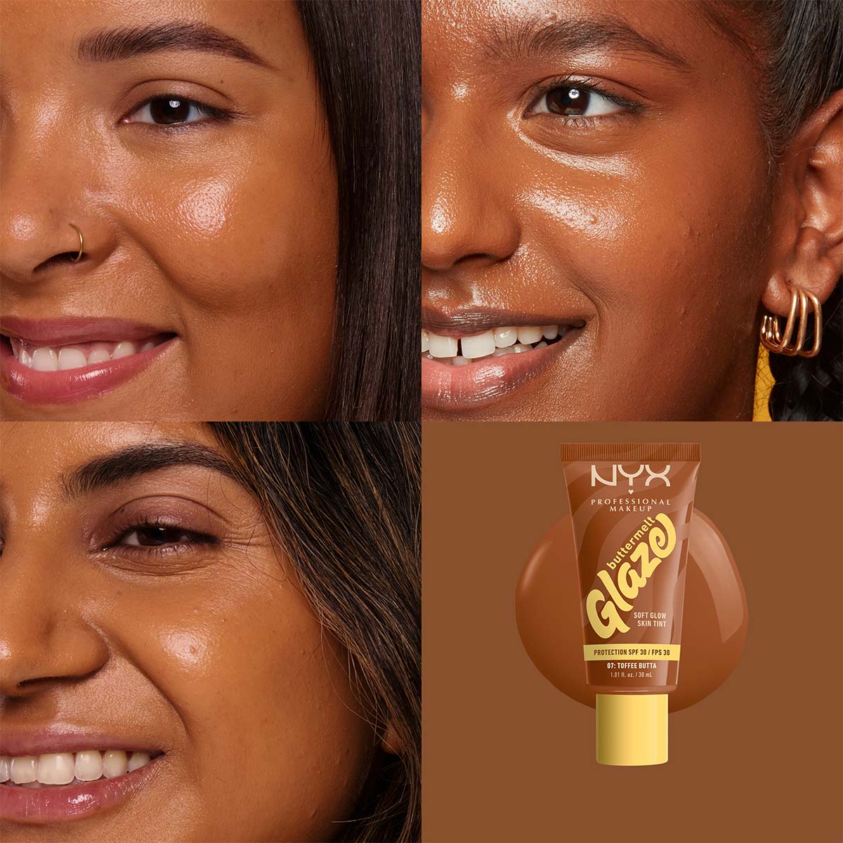 TINTA DE MAQUILLAJE GLAZE TINT SPF 30 - NYX PROFESSIONAL MAKEUP