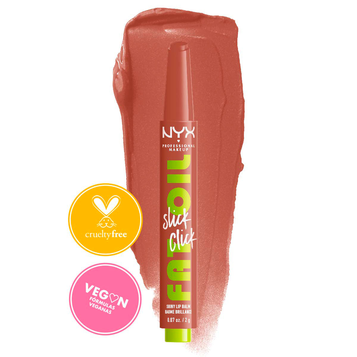 BÁLSAMO PARA LABIOS FAT OIL SLICK CLICK - NYX PROFESSIONAL MAKEUP