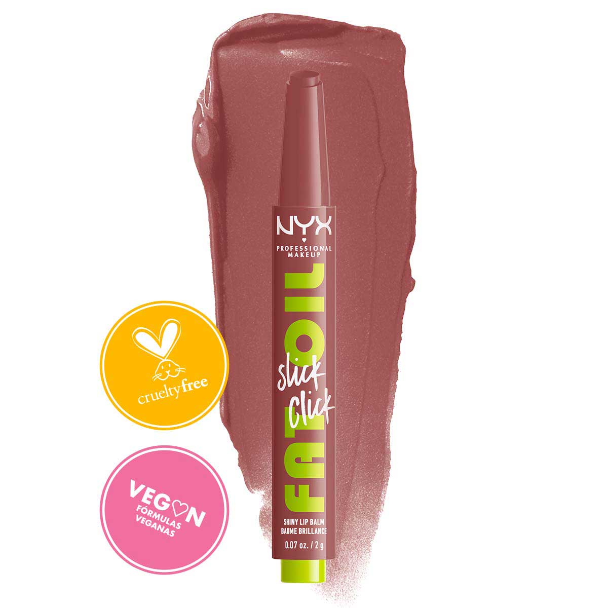 BÁLSAMO PARA LABIOS FAT OIL SLICK CLICK - NYX PROFESSIONAL MAKEUP