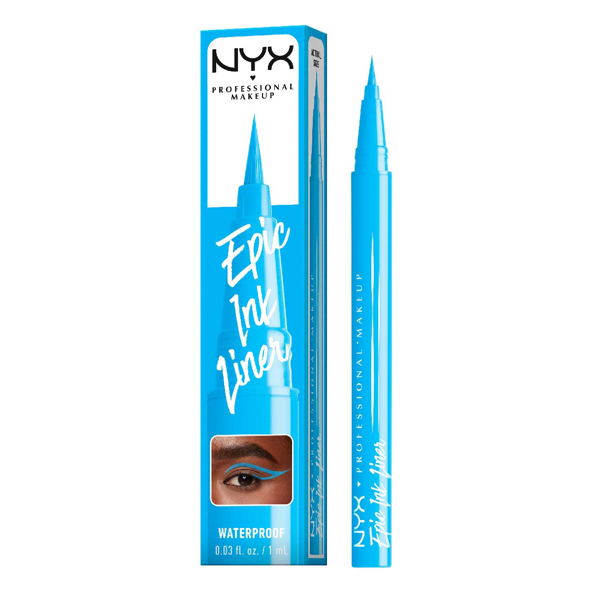 DELINEADOR PARA OJOS EPIC INK LINER MATTE - NYX PROFESSIONAL MAKEUP