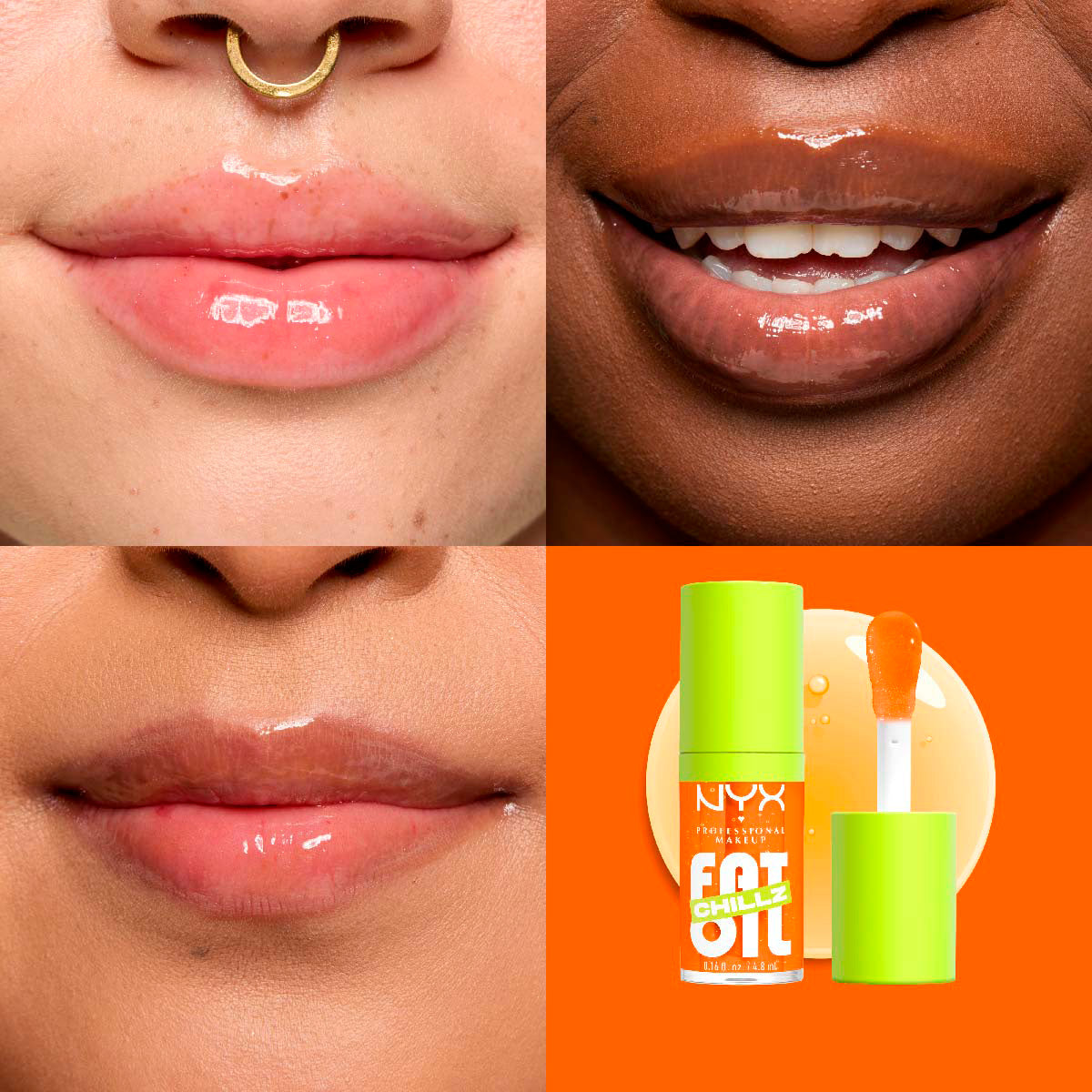 FAT OIL CHILLZ GLOSS - NYX PROFESSIONAL MAKEUP