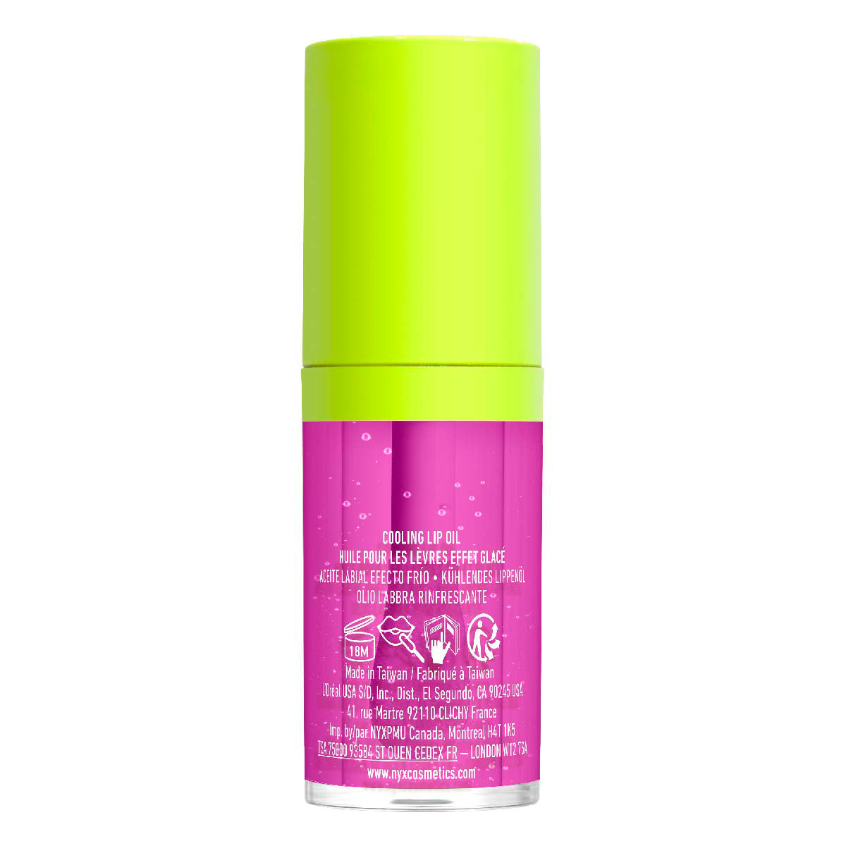 FAT OIL CHILLZ GLOSS - NYX PROFESSIONAL MAKEUP