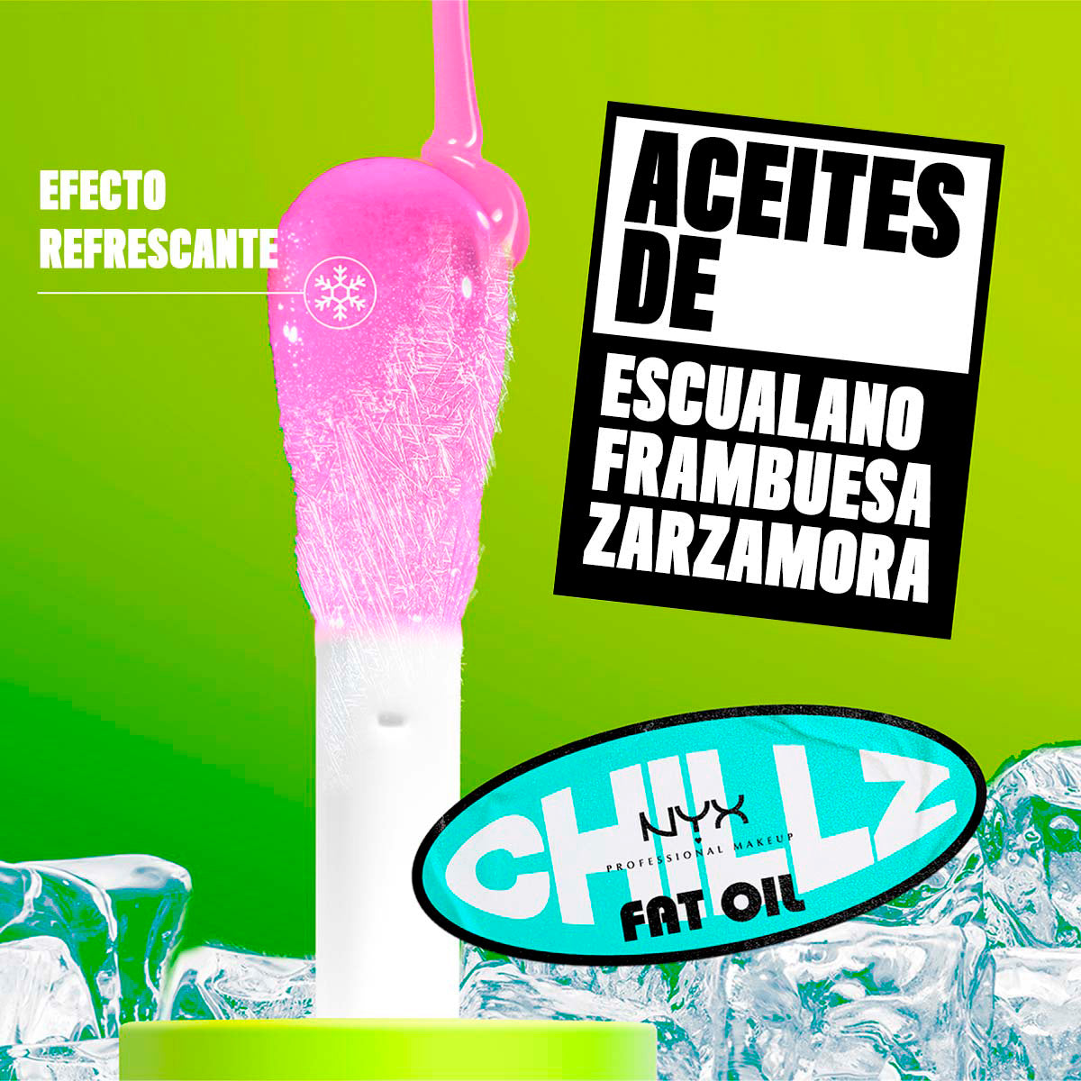 FAT OIL CHILLZ GLOSS - NYX PROFESSIONAL MAKEUP