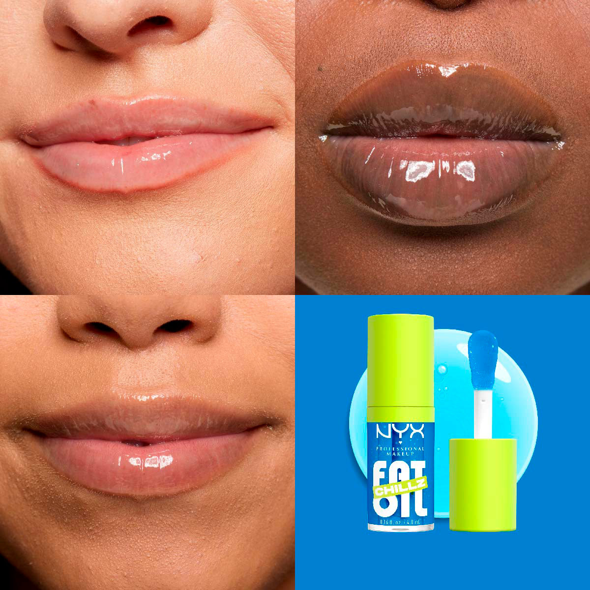 FAT OIL CHILLZ GLOSS - NYX PROFESSIONAL MAKEUP
