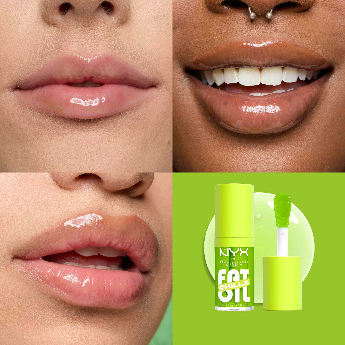 FAT OIL CHILLZ GLOSS - NYX PROFESSIONAL MAKEUP