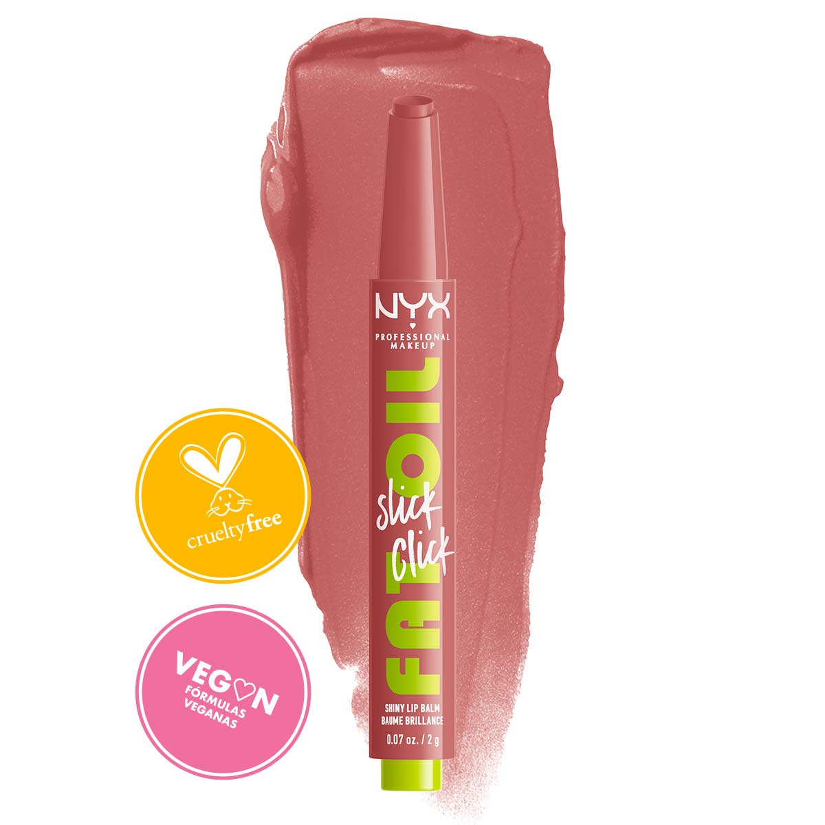 BÁLSAMO PARA LABIOS FAT OIL SLICK CLICK - NYX PROFESSIONAL MAKEUP