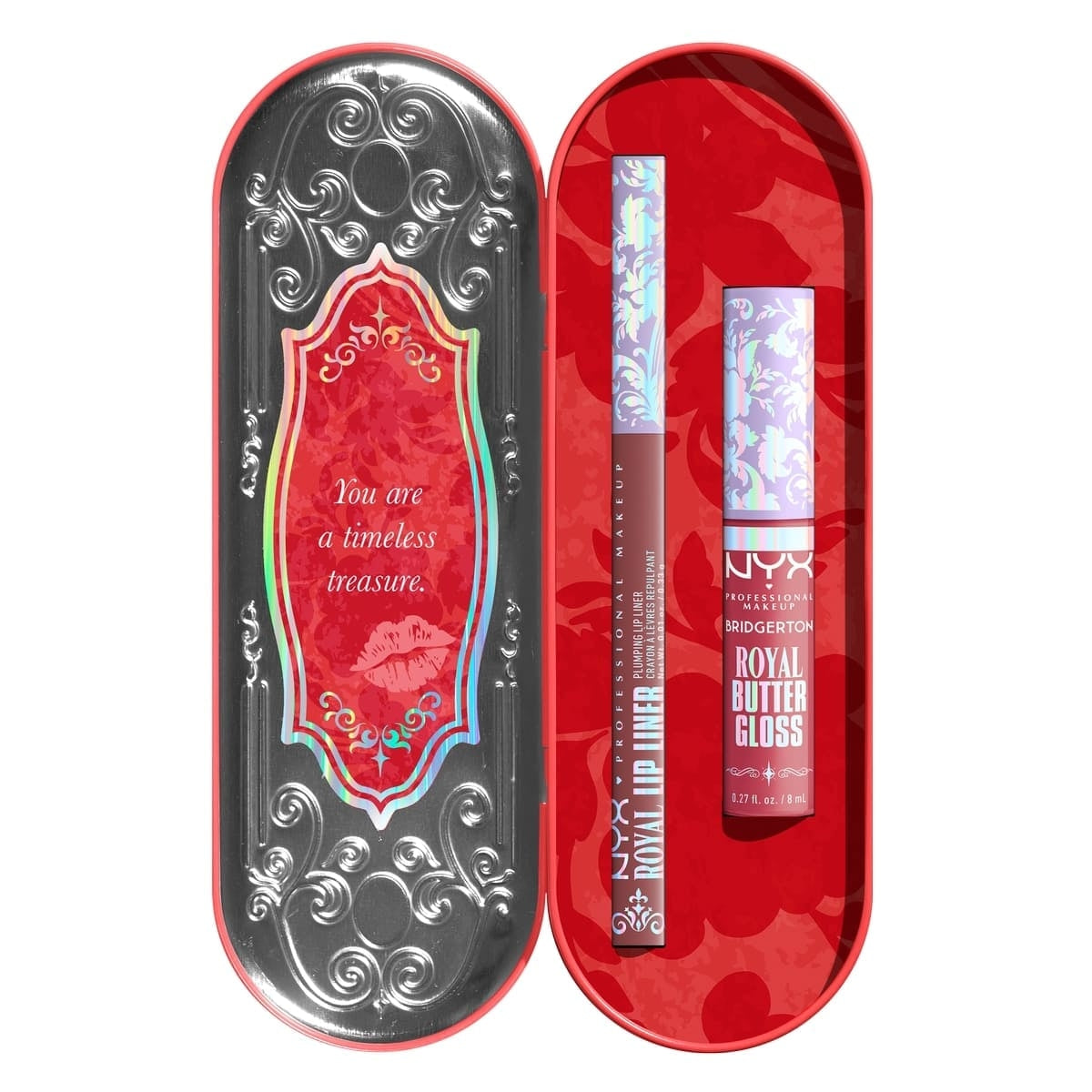 BRIDGERTON ROYAL TREASURES, KIT DE LABIOS 01 - NYX