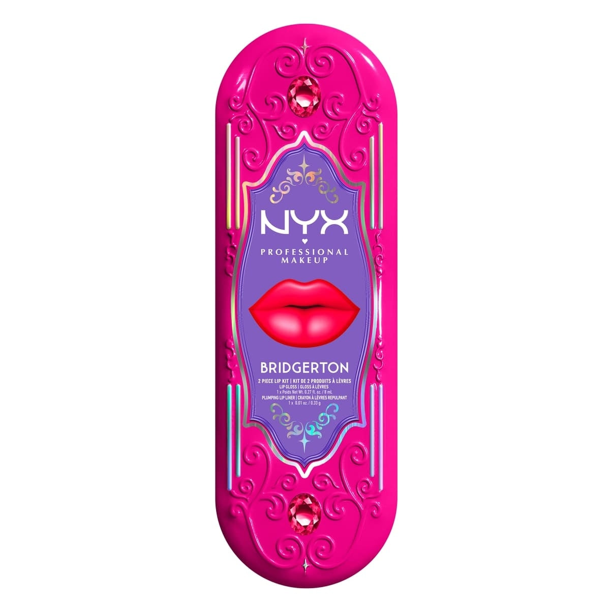 BRIDGERTON ROYAL TREASURES, KIT DE LABIOS 03 - NYX