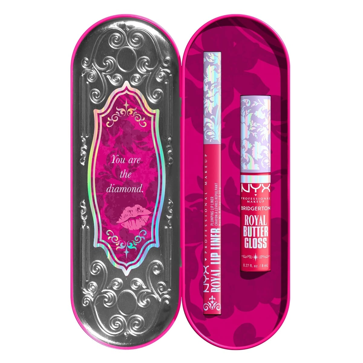 BRIDGERTON ROYAL TREASURES, KIT DE LABIOS 03 - NYX