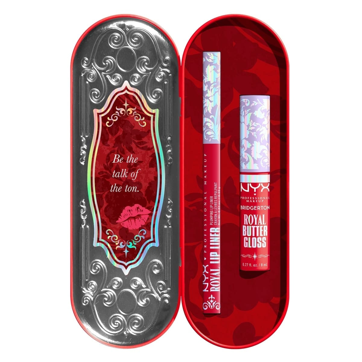 BRIDGERTON ROYAL TREASURES, KIT DE LABIOS 04 - NYX