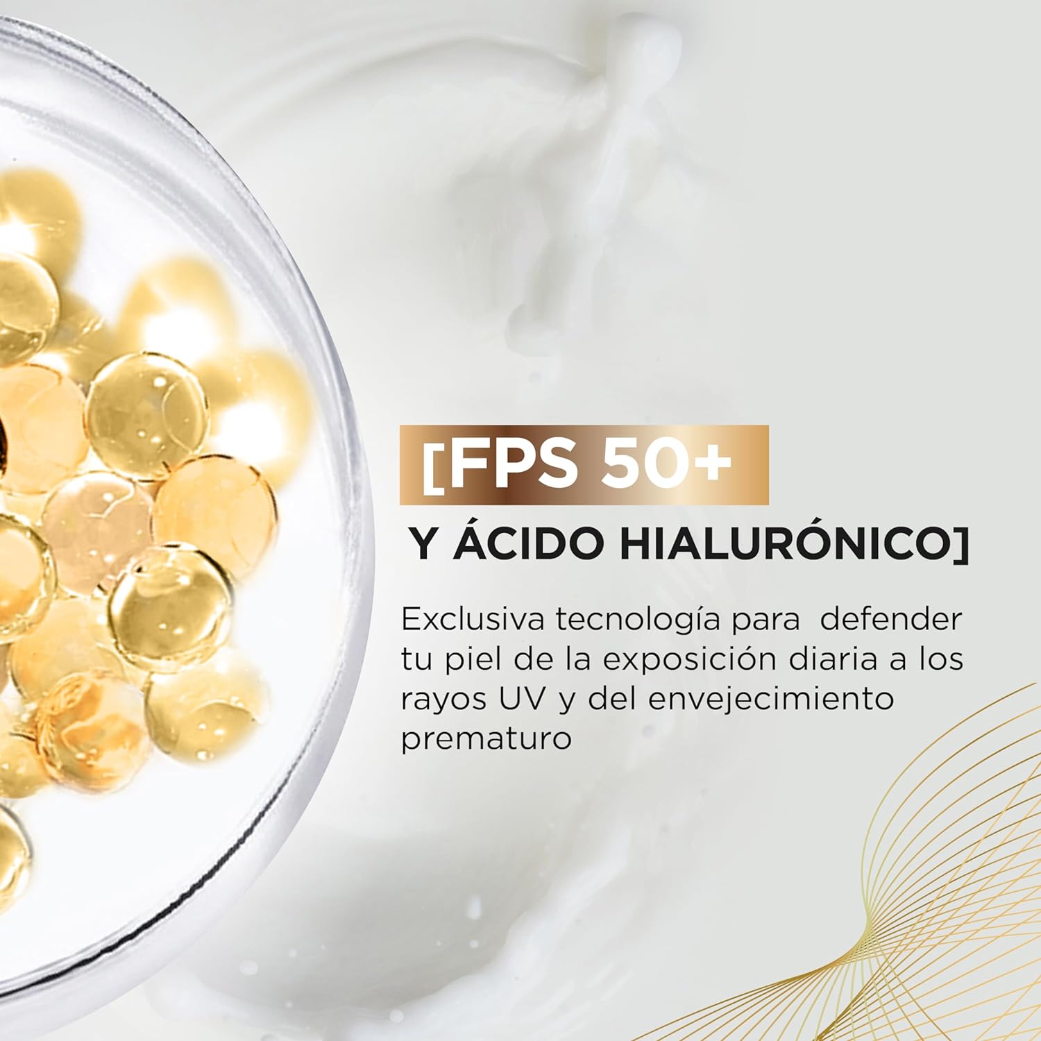 UV DEFENDER FLUIDO CON COLOR CLARO TOQUE SECO - LOREAL DERMO EXPERTISE