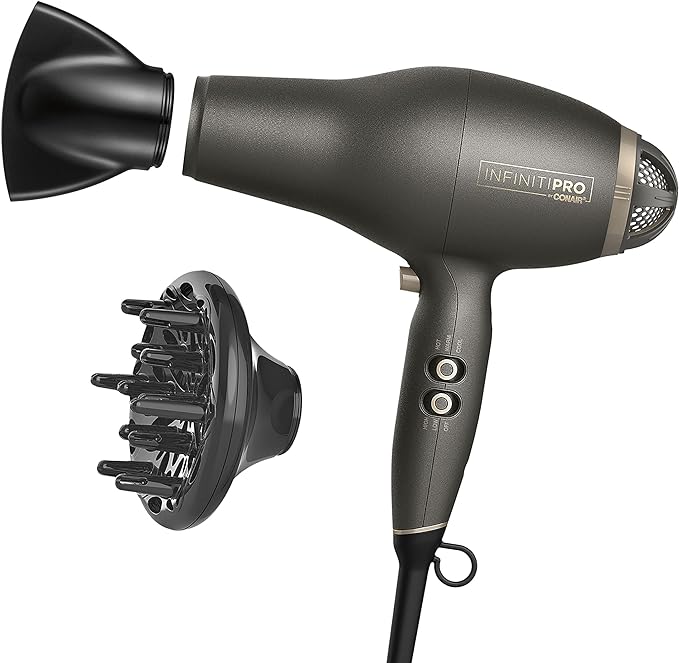 SECADORA INFINITY PRO GRIS MATE 1875 WATTS - OUTLET CONAIR