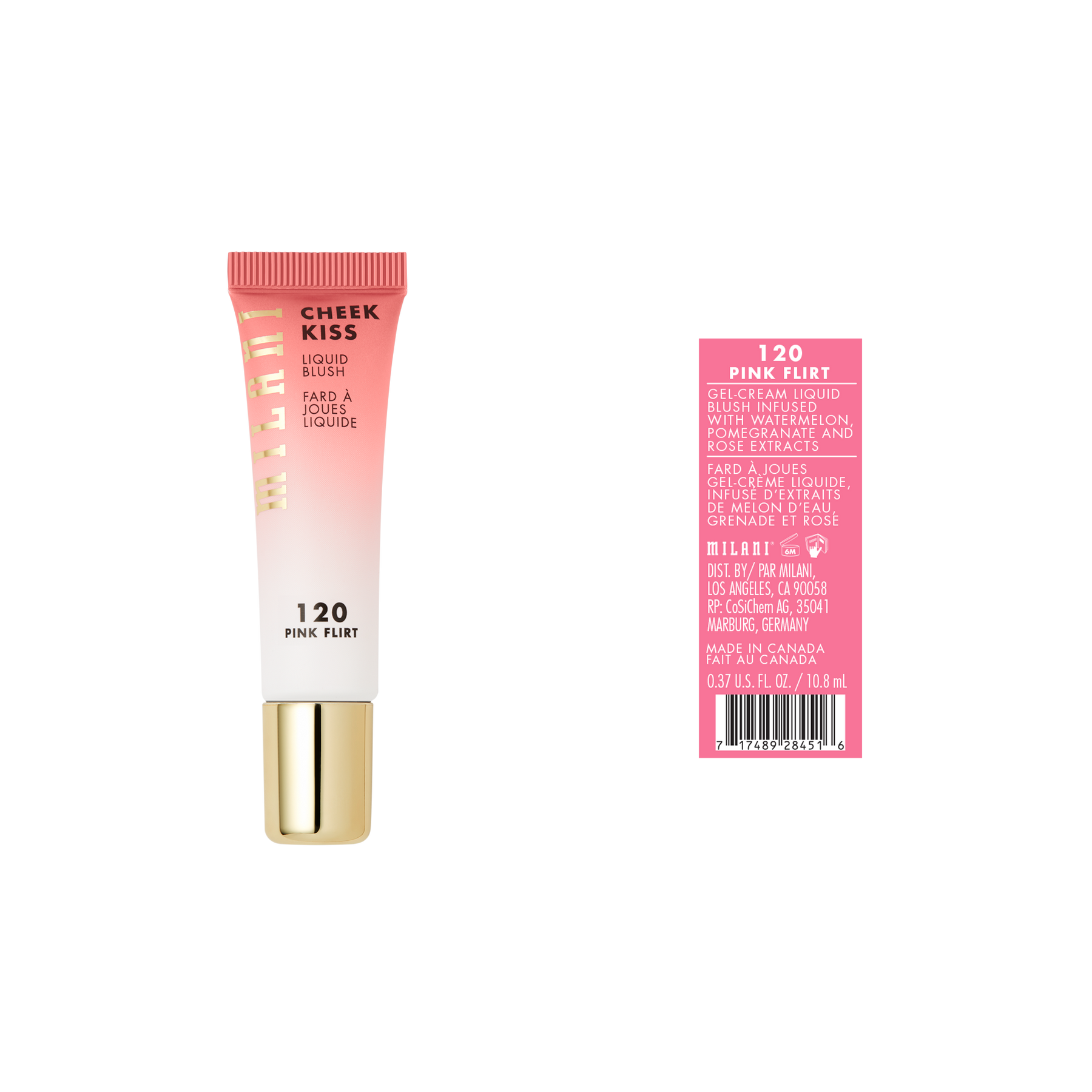 RUBOR LÍQUIDO CHEEK KISS - MILANI
