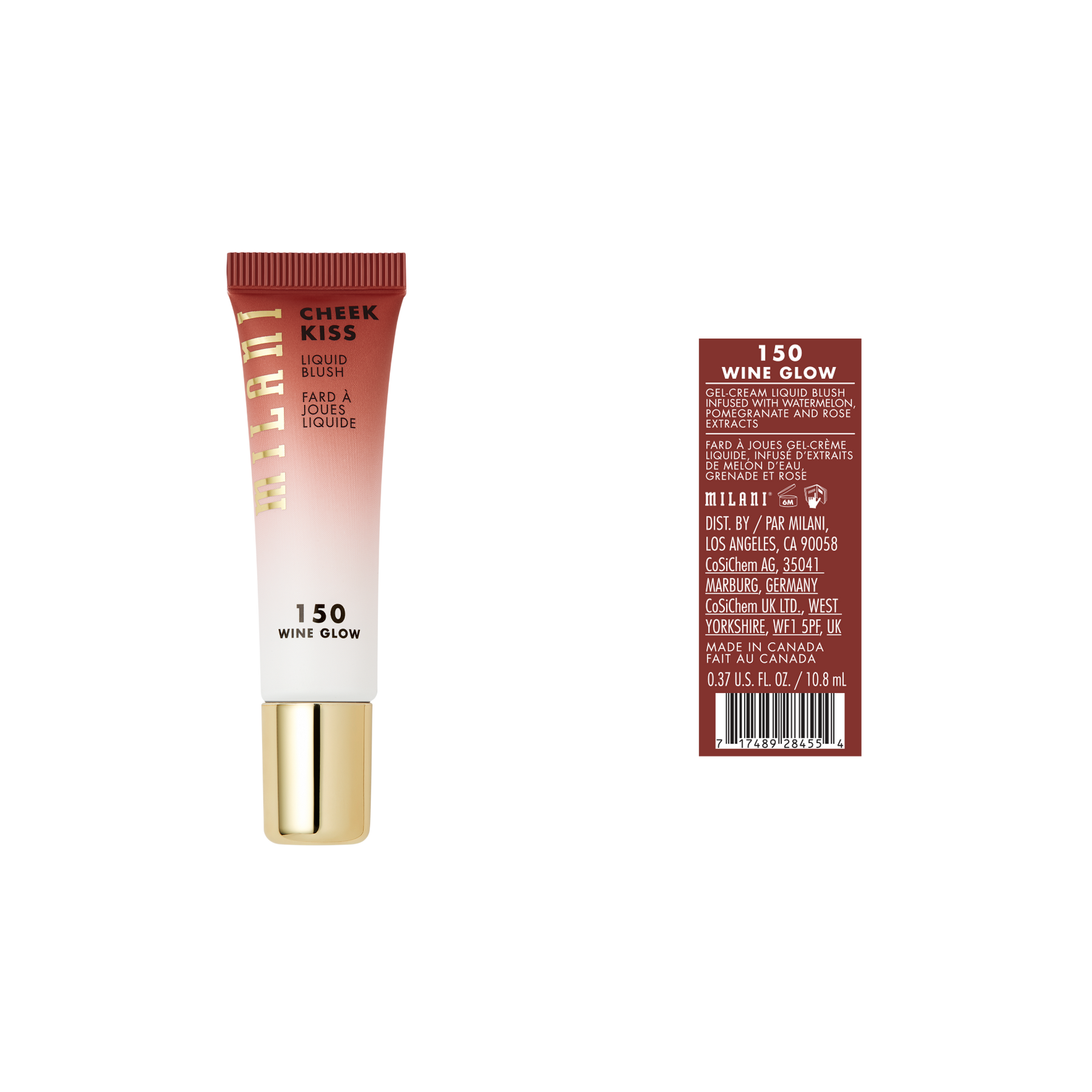 RUBOR LÍQUIDO CHEEK KISS - MILANI