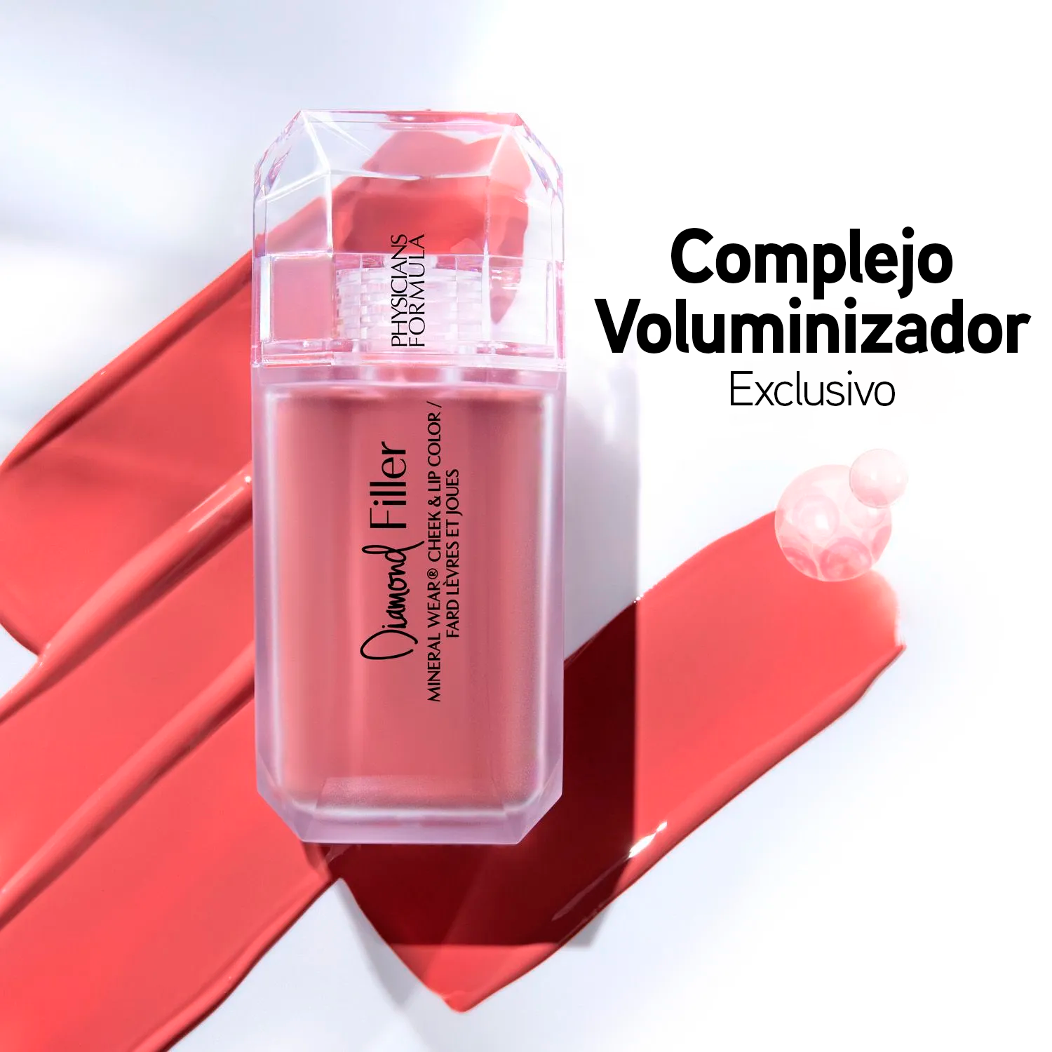 BLUSH & LIP COLOR MINERAL WEAR DIAMOND FILLER - PHYSICIANS FORMULA