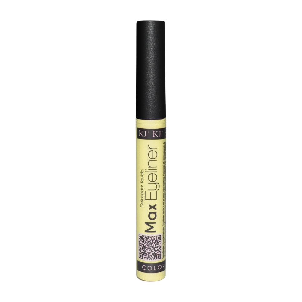 DELINEADOR LÍQUIDO MAXEYELINER AMARILLO PASTEL - KJ BEAUTY
