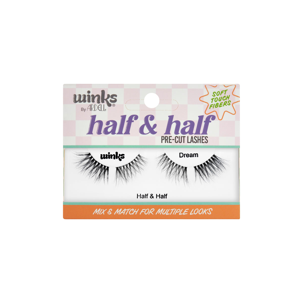 PESTAÑAS POSTIZAS PRE CORTADAS WINKS HALF AND HALF DREAM - ARDELL