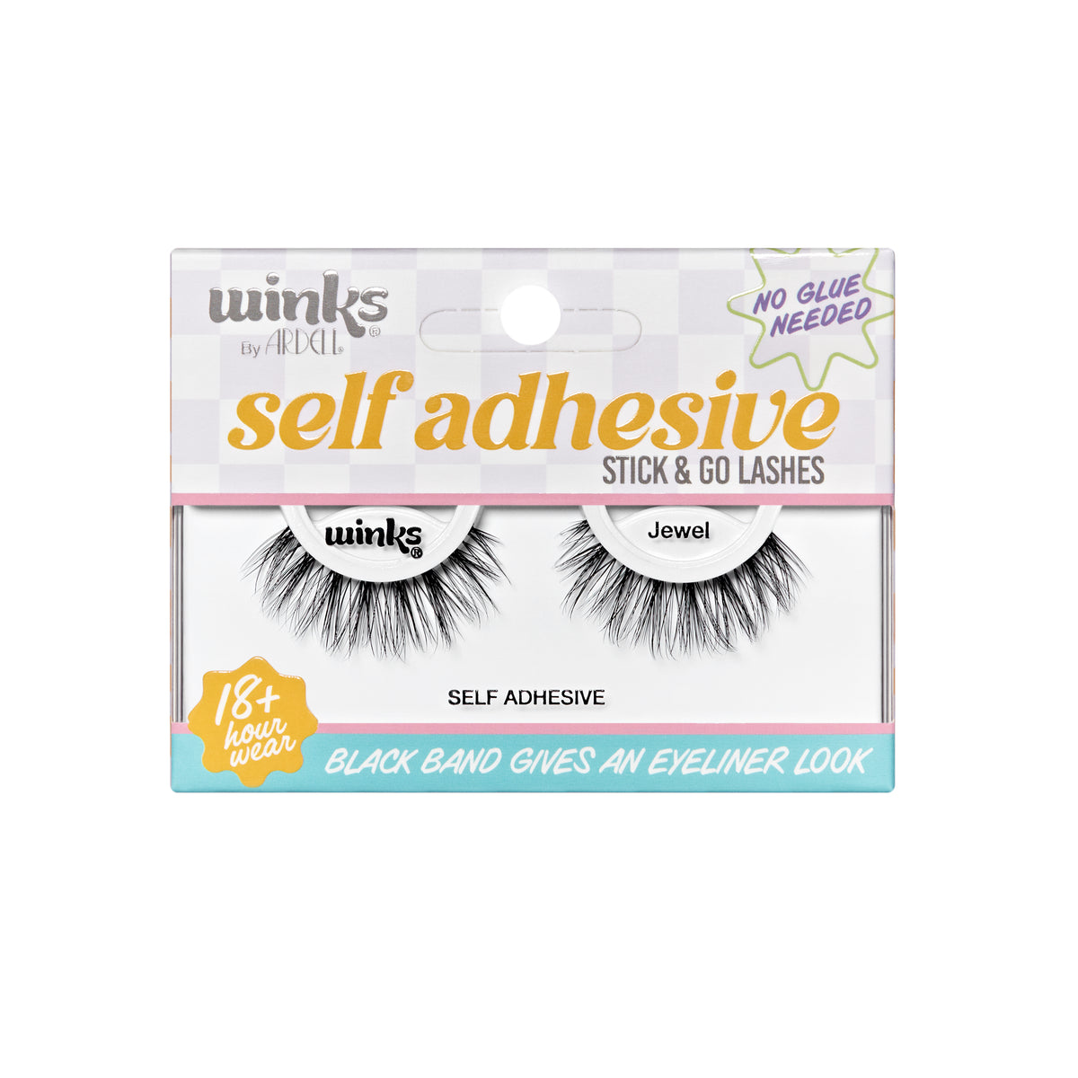 PESTAÑAS POSTIZAS WINKS SELF ADHESIVE JEWEL - ARDELL