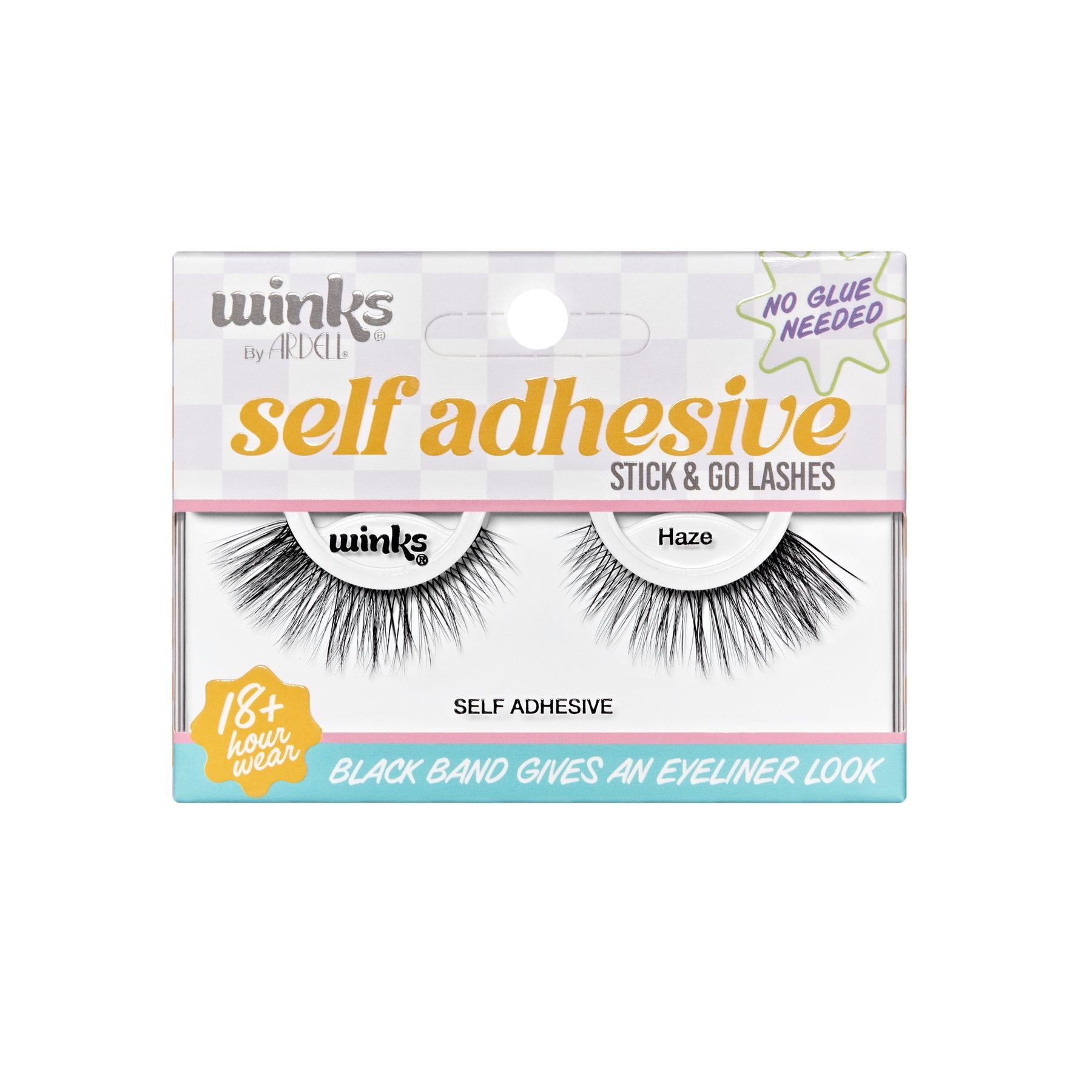 PESTAÑAS POSTIZAS WINKS SELF ADHESIVE HAZE - ARDELL