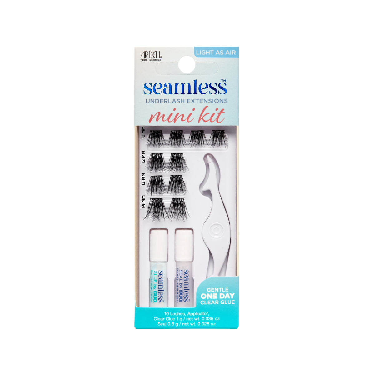 EXTENSIONES DE PESTAÑAS INFERIORES SEAMLESS MINI KIT LIGHT - ARDELL
