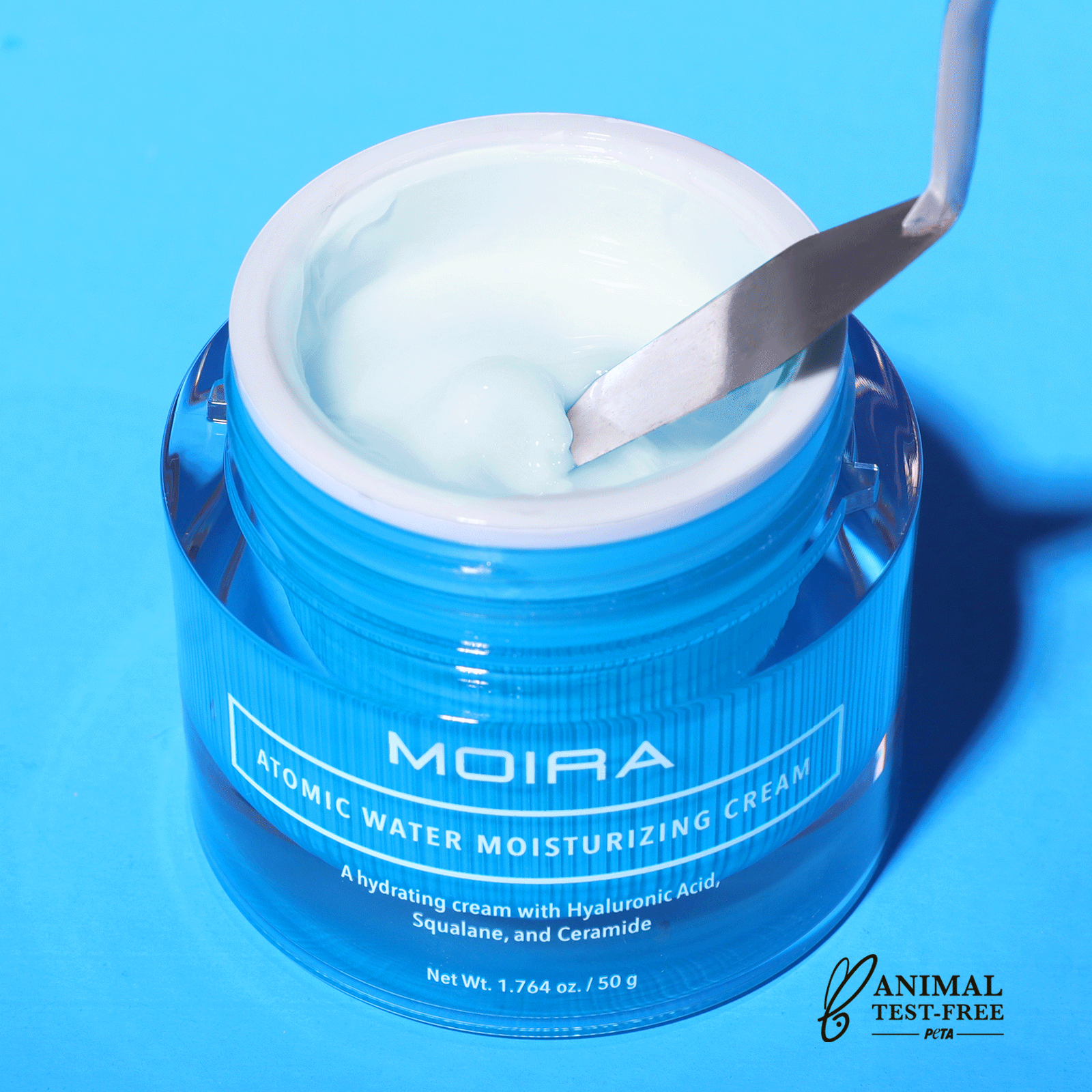 CREMA FACIAL HIDRATANTE ATOMIC WATER - MOIRA