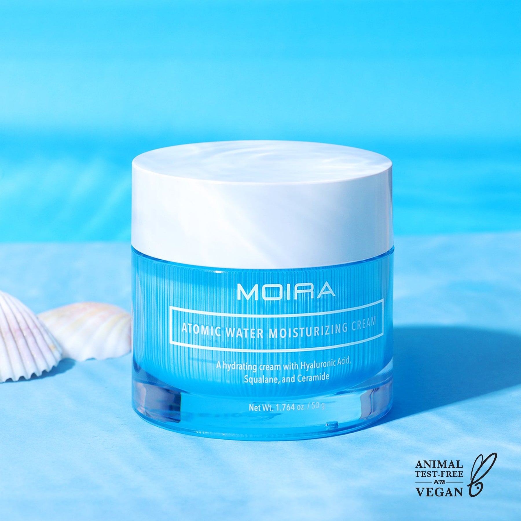 CREMA FACIAL HIDRATANTE ATOMIC WATER - MOIRA