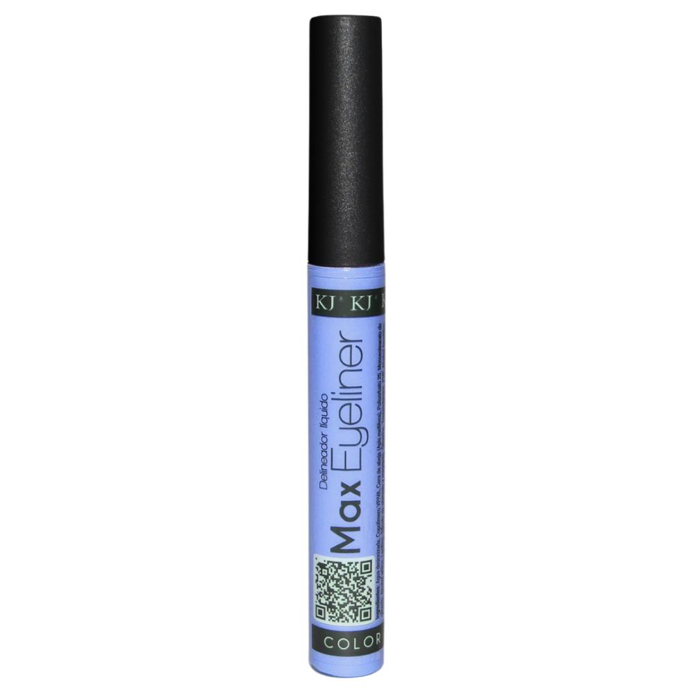 DELINEADOR LÍQUIDO MAXEYELINER AZUL PASTEL - KJ BEAUTY