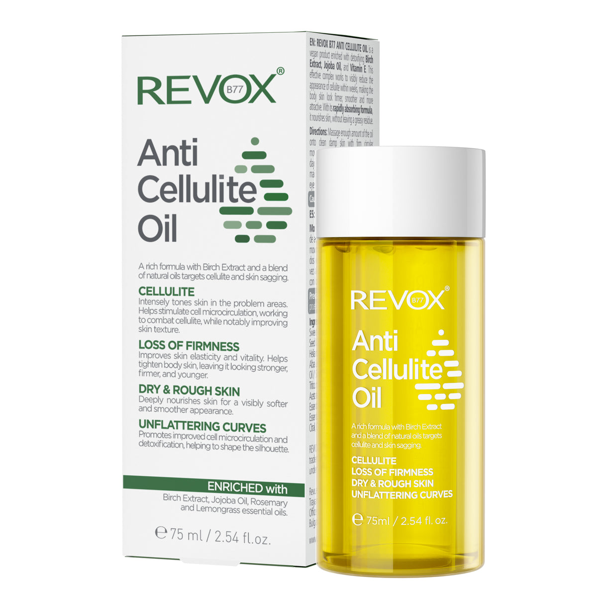 ACEITE ANTICELULÍTICO ANTI CELLULITE OIL - REVOX B77
