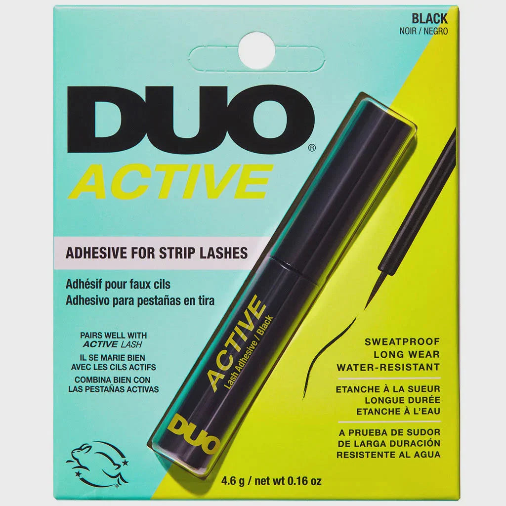 PEGAMENTO PARA PESTAÑAS DUO ACTIVE BRUSH ON NEGRO DUO