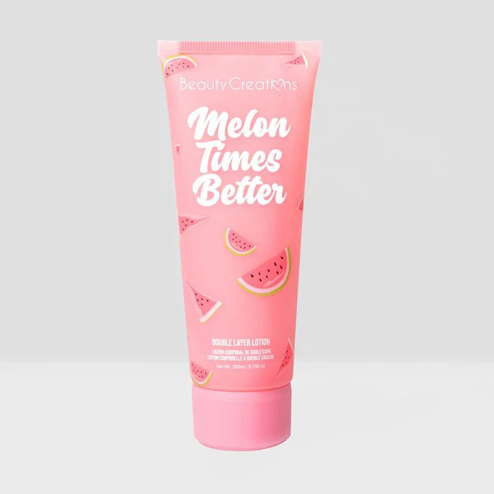 DUO CORPORAL CREMA + EXFOLIANTE MELON TIMES BETTER - BEAUTY CREATIONS