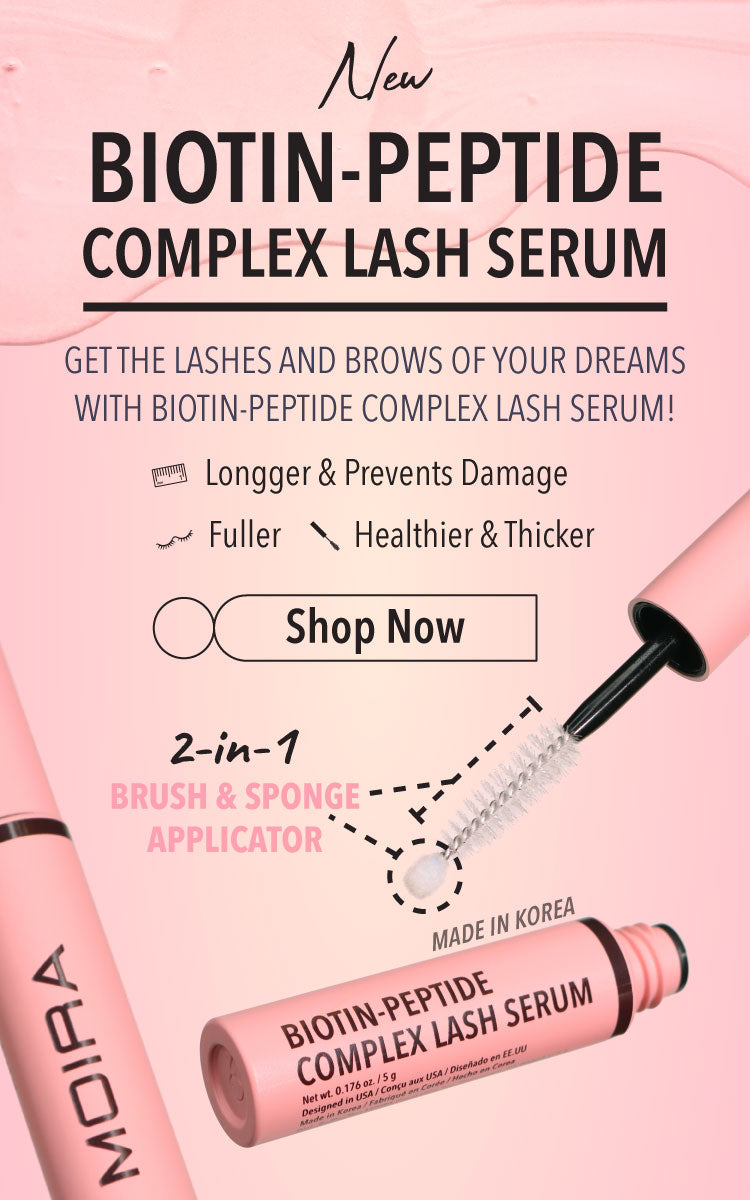 SERUM PARA PESTAÑAS COMPLEX LASH BIOTINA + PÉPTIDOS - MOIRA