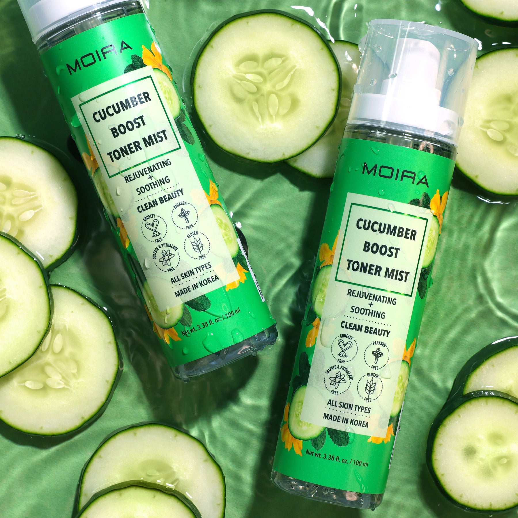 TÓNICO FACIAL PEPINO - MOIRA