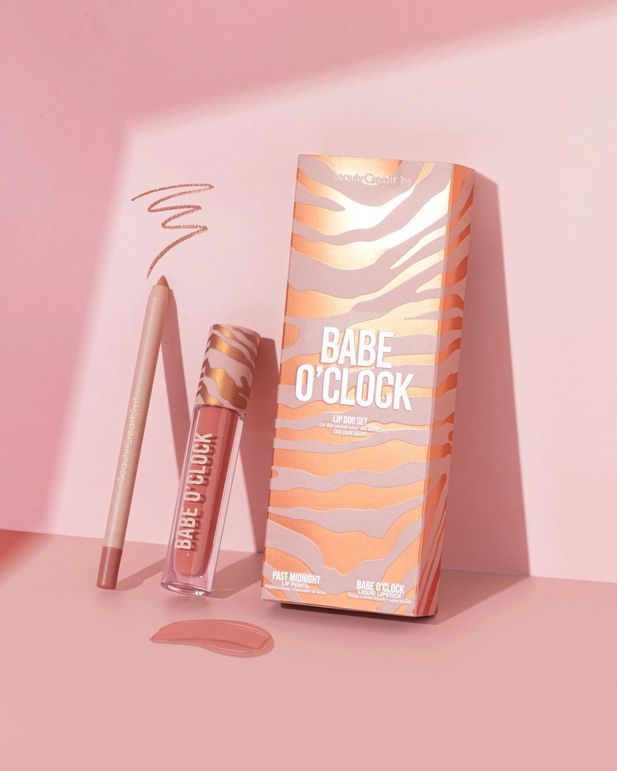SET DE LABIOS - BABE O CLOCK WHATS YOUR AVAILABILIPPY - BEAUTY CREATIONS