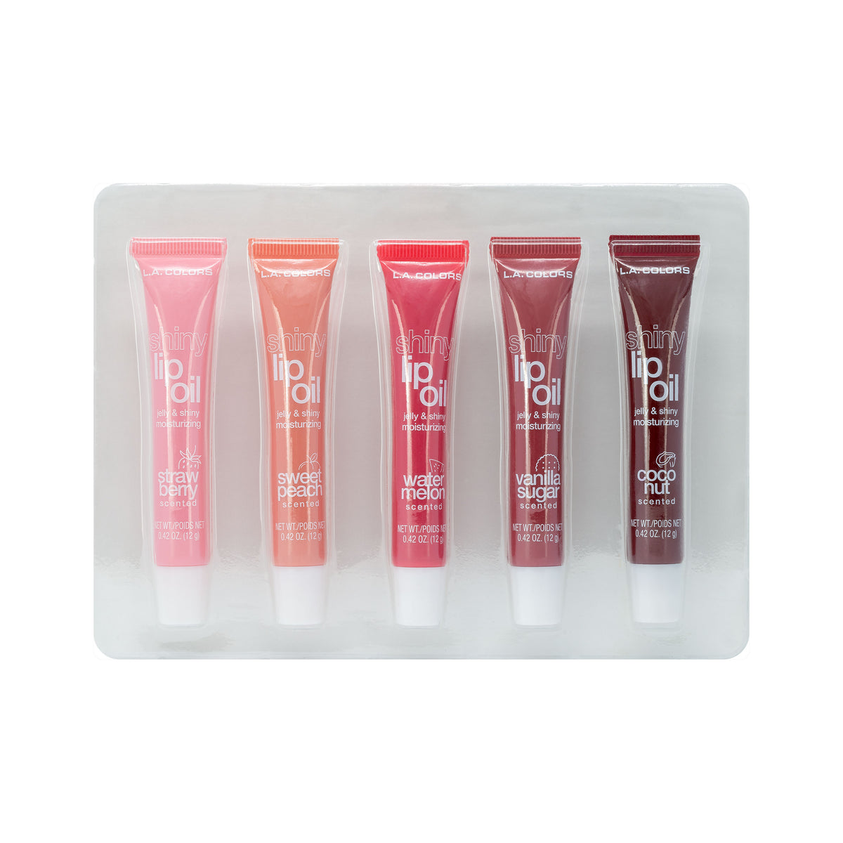 SET DE LIP OILS “LIPS SHINE BRIGHT” – LA COLORS