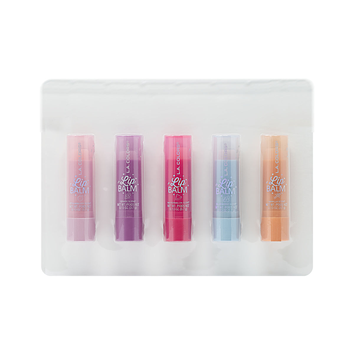 SET DE BÁLSAMOS LABIALES “BALM-AZING SHINE” – LA COLORS