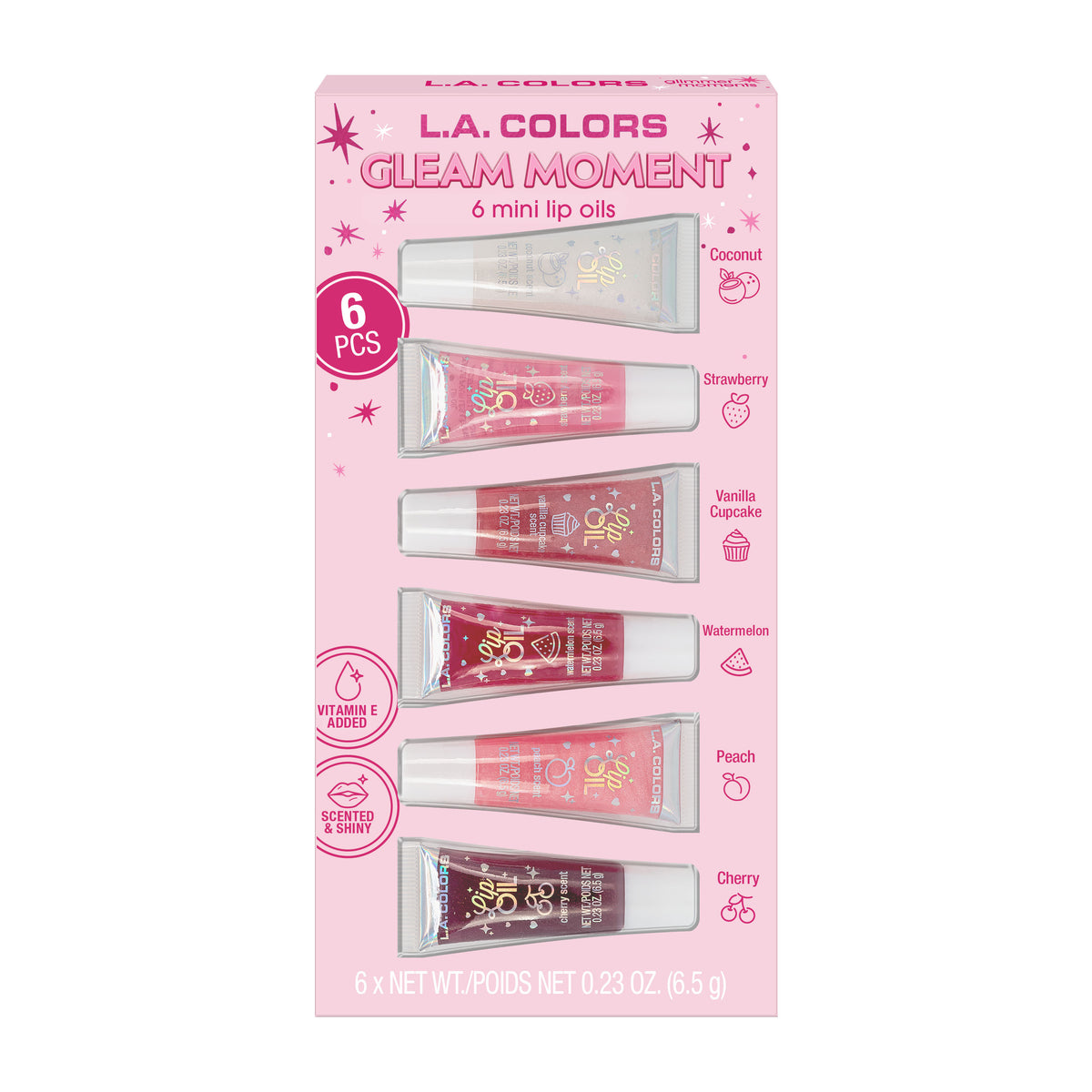 SET DE GLOSSES “GLEAM MOMENT” – LA COLORS